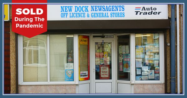New Dock Newsagents sold by Kings Business Banner