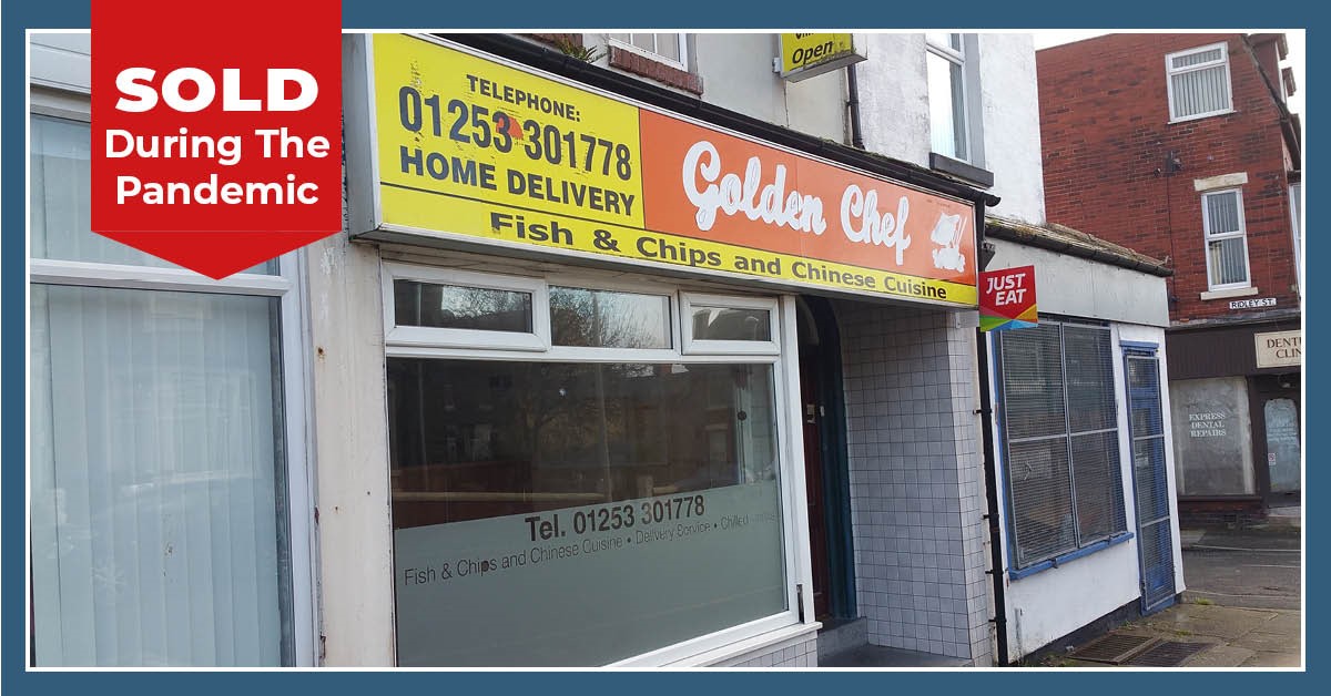 Golden Chef, former Chinese takeaway SOLD by Kings Business Banner