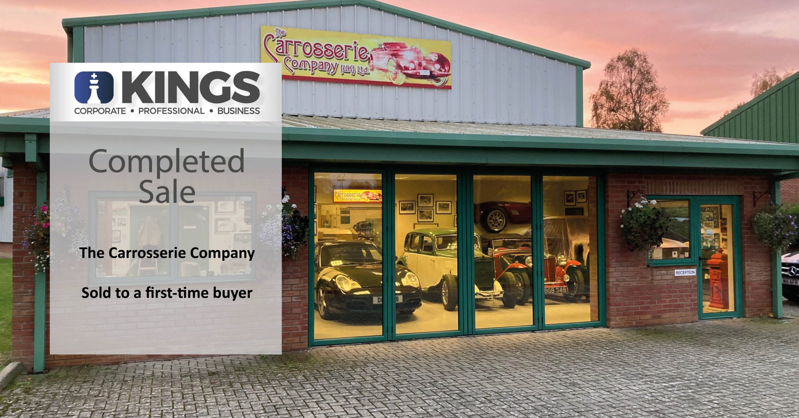 The Carrosserie Company sold by Kings Corporate Banner