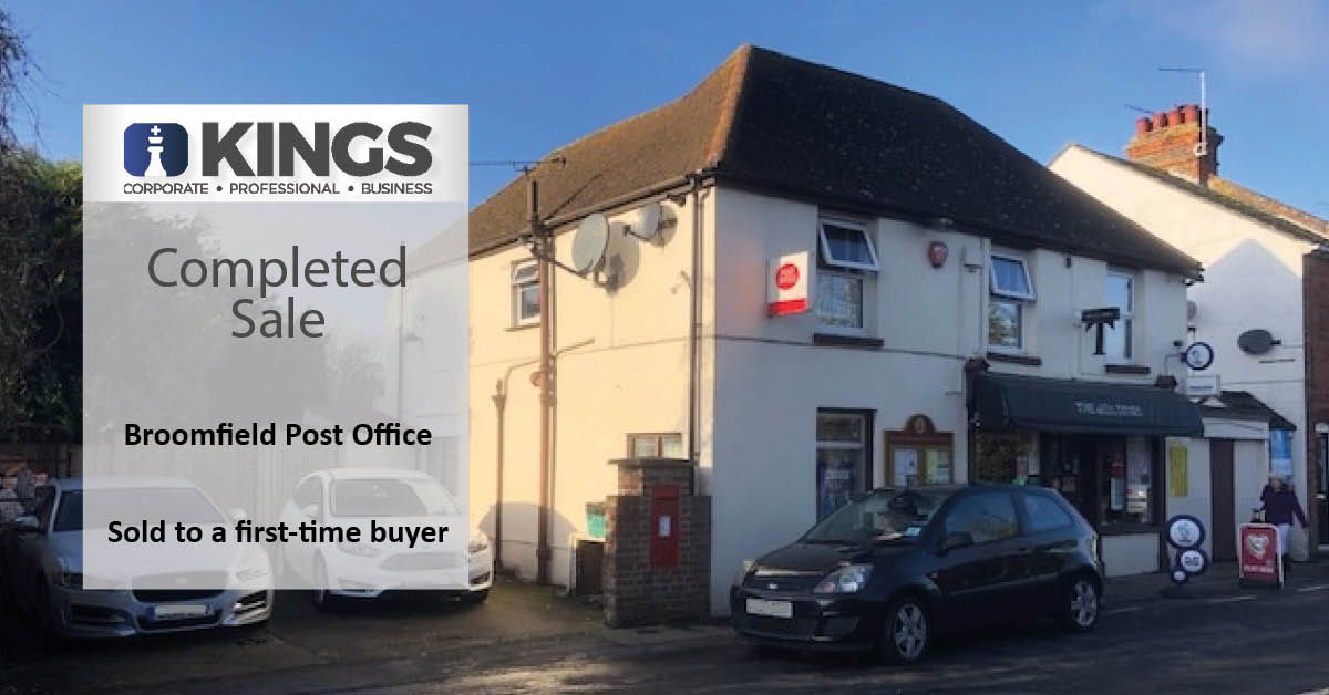 Broomfield Post Office sold by Kings Business Banner