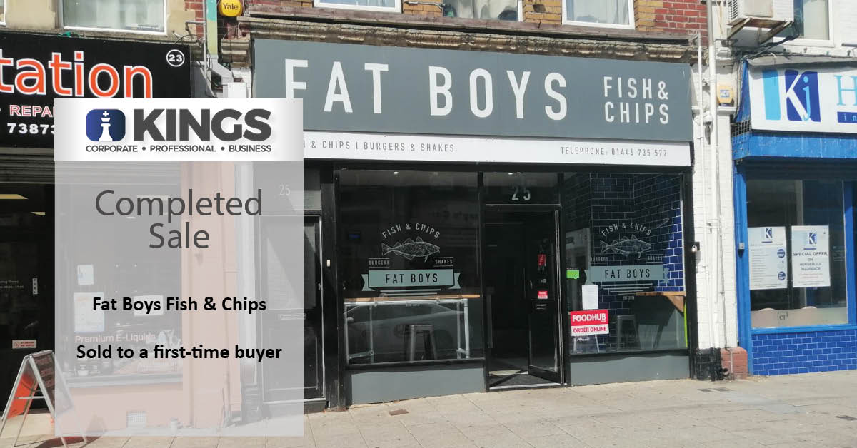Fat Boys Fish & Chips SOLD by Kings Banner