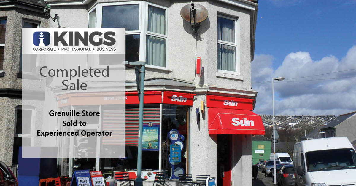 Plymouth based Grenville Store sells to an experienced operator Banner