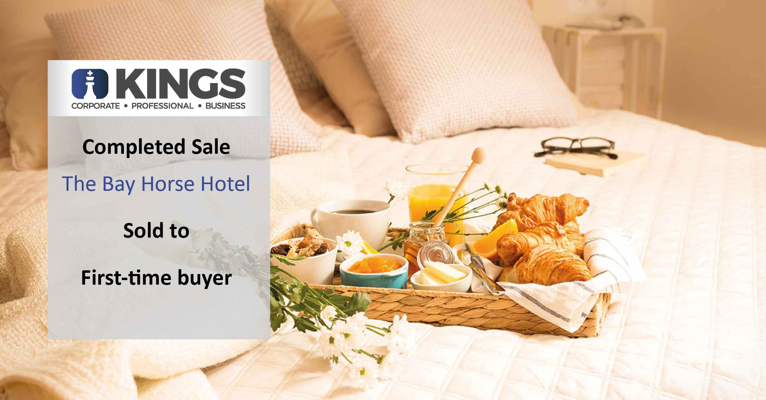 The Bay Horse Hotel sold by Kings Business Banner
