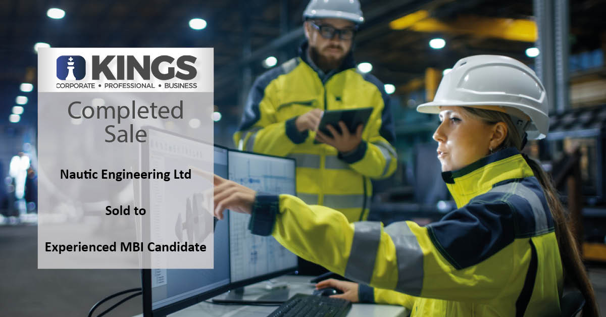 Nautic Engineering Limited Sold Within 16 Weeks Banner