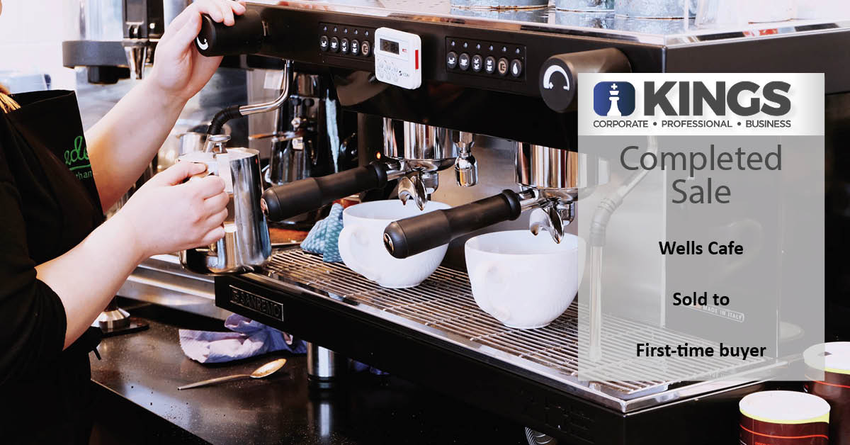 The Wells Café sells to first-time buyer Banner