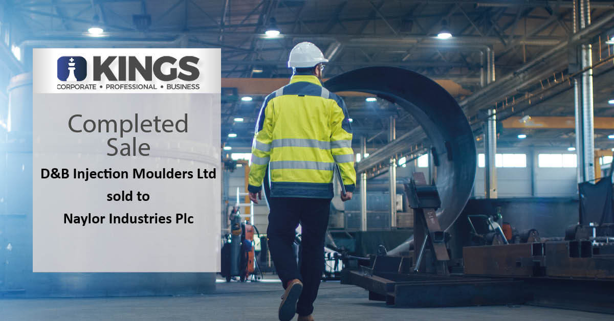 Naylor Industries Plc acquires D&B Injection Moulders Ltd Banner