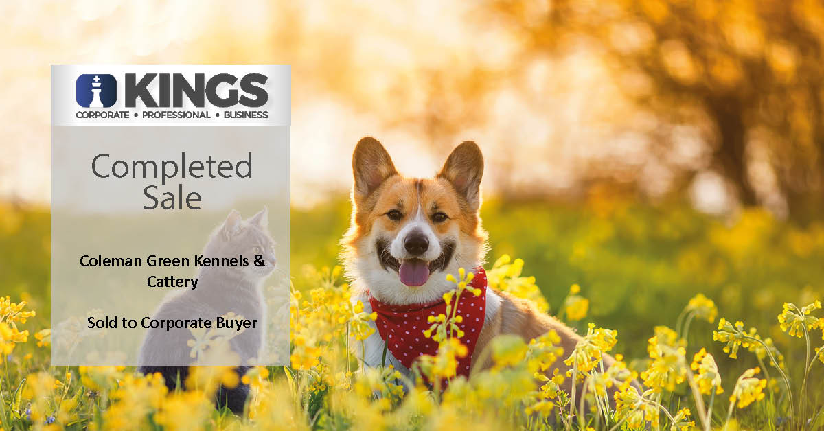 Coleman Green Kennels sold to Corporate Buyer Banner