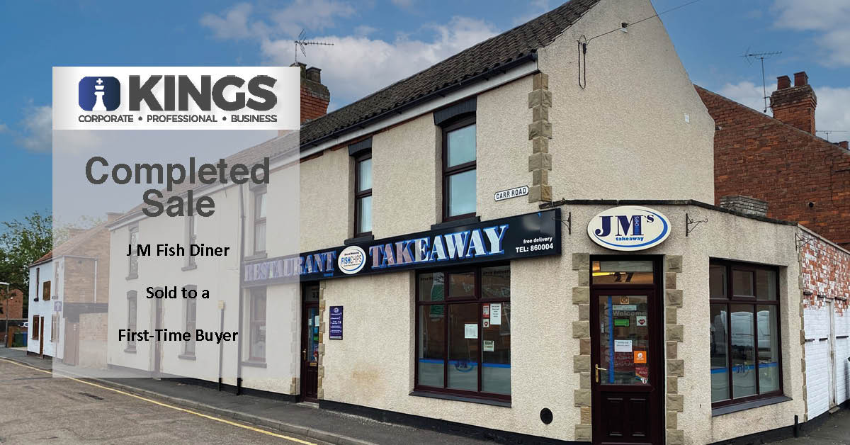 J M Fish Diner sold to First-Time Buyer Banner