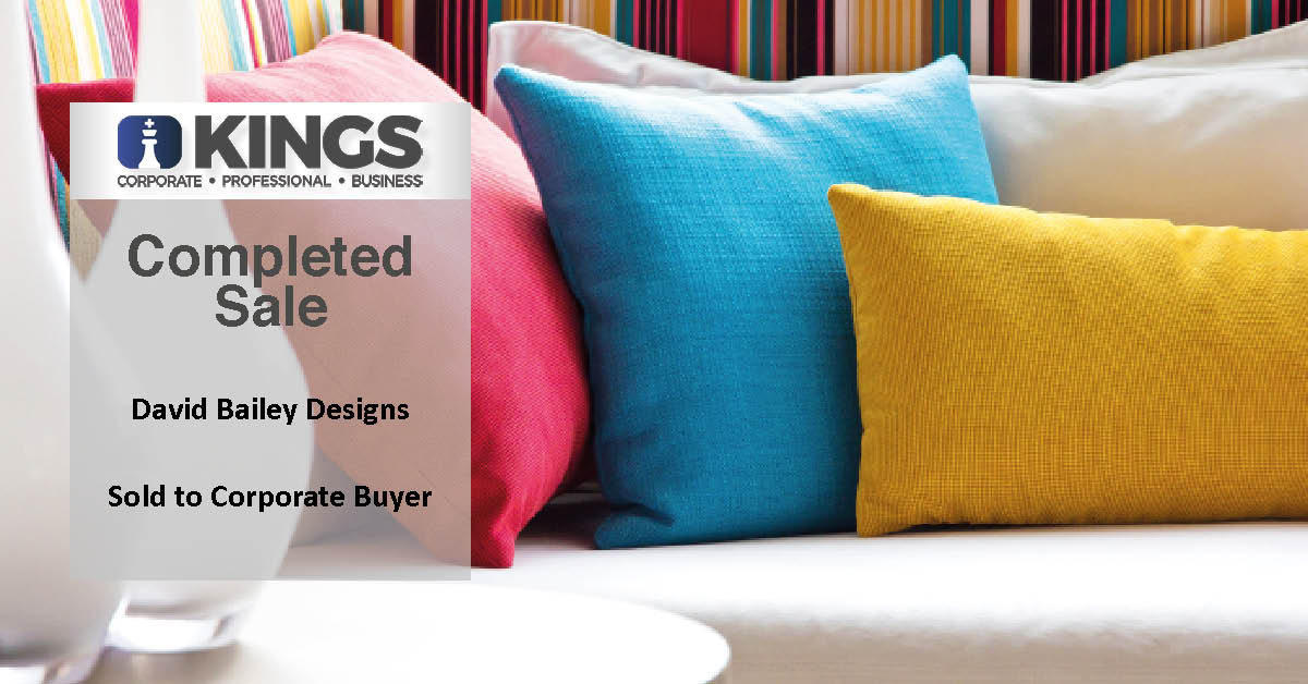 David Bailey Designs sold to Corporate Buyer Banner