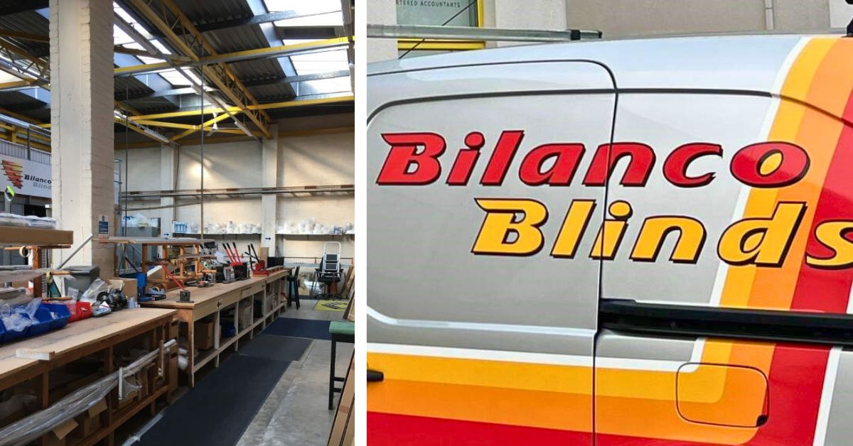 Bilanco Blinds Ltd Sold to Vue Window Blinds Banner